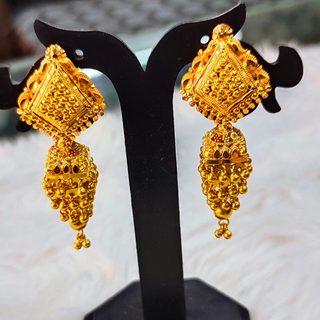 22 carat 916 jhumka