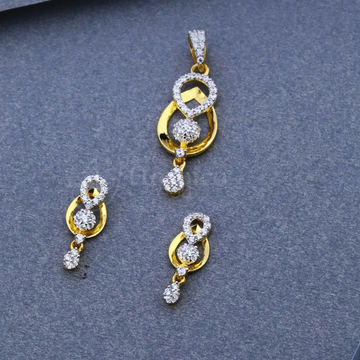 22 carat 916 diamond pendle set by 