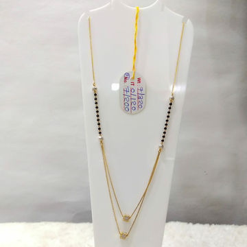 916 22 carat fancy mangalsutra dokiya by 