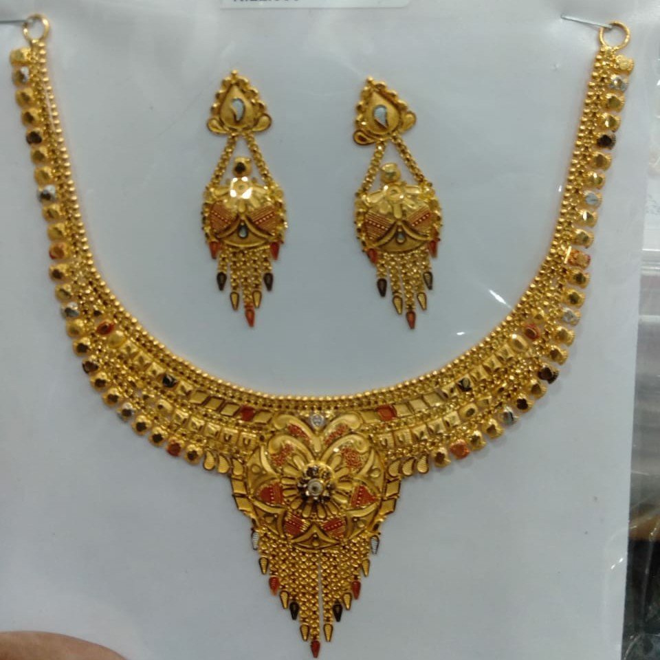 22 carat 916 fancy set