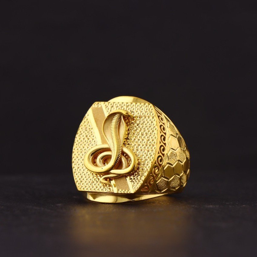 916 Gold Gogha Maharaj Ring