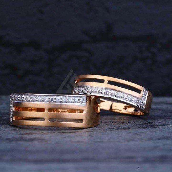 Gold fancy  Couple Ring.