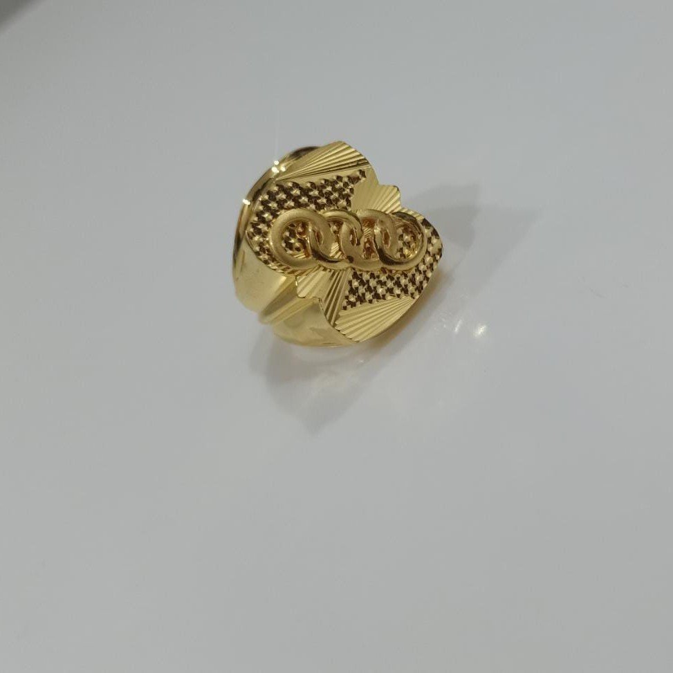 22K Gold Attractive Ring For Men