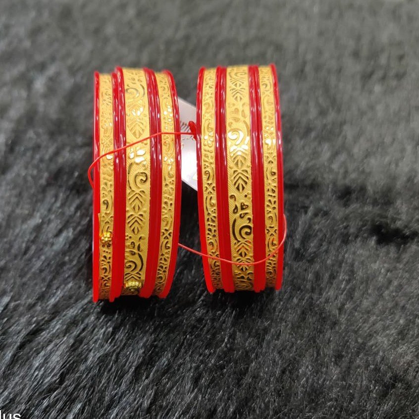 22 carat 916 fancy chudi set