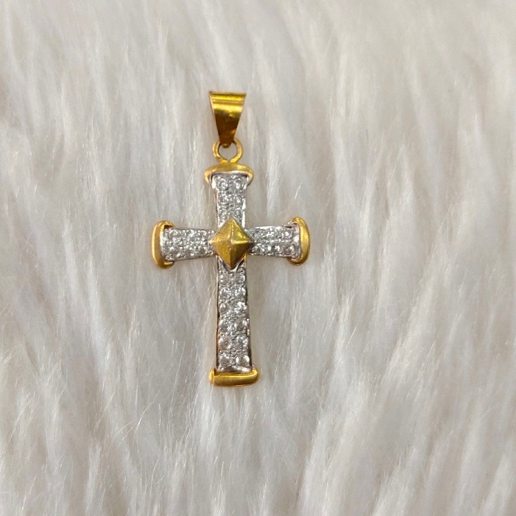 22 Carat 916 Christian Cross Pendant